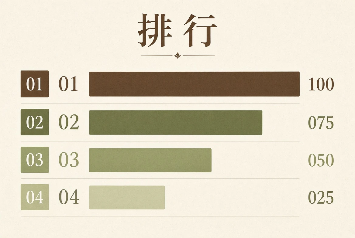 编辑榜单栏目视觉